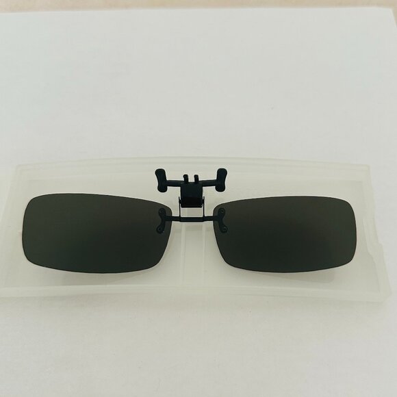 🕶 Polarized Sunglasses Clip Ons Rectangle-shaped - Picture 3 of 7